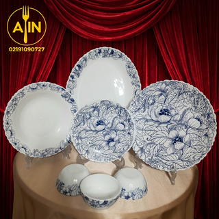 ارکوپال سرویس۲۵پارچه گلور سرمه ای دینو
