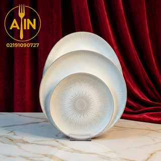 ارکوپال ۲6پارچه لئون طرح سان نقره ای