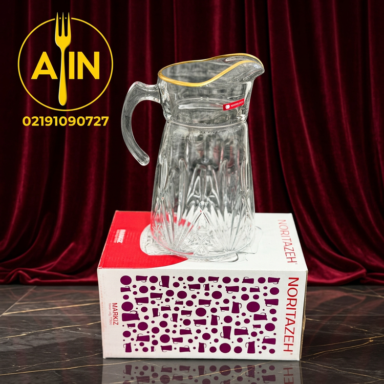 پارچ لب طلا مدل مارکیز