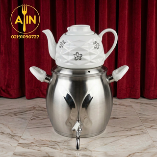 کتری و قوری 6 لیتر اقتصادی K T کف چدن