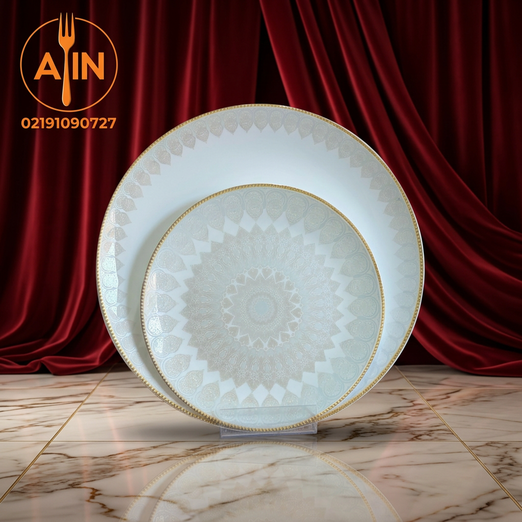 ارکوپال سرویس۲۶پارچه نسترن طوسی